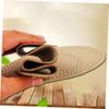 ORFOFE 2pairs Odor Breathable Insoles Leather Latex Sports Shoe Pads Soft Comfortable for Long Wears view 3