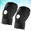 OHPHCALL 2pcs Adjustable Knee Support Sleeve Patella Stabilizer Protector for Meniscus Tear Running Basketball and Hiking Breathable Nylon Wrap for and Stability view 4