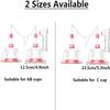MASKIS Electric Chest Massage Machine, Negative Pressure Vacuum Breast Cup, Breast Massager, Chest Massage Machine with Simulated Human Massage Technique, for Chest Enlargement Enhance,12.5cm/4.9inch view 4