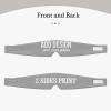 Custom Sleep Mask Design Your Own Image Logo Custom Eye Mask for Sleeping with Heads Adjustable Custom Your Own Text Photo Earmuffs for Sleep Ear Warmers for Men Personalized Image Photo Gray view 2