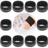 Male External Catheter Strap Leak Free, Incontinence Condom Catheters Fixer Urinary Sheaths Holder, Adjustable Wrap Reusable Washable Elastic Band for Prostate Surgery Patient (Black Pack of 20) view 1