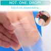 Male External Catheter Strap Leak Free, Incontinence Condom Catheters Fixer Urinary Sheaths Holder, Adjustable Wrap Reusable Washable Elastic Band for Prostate Surgery Patient (Black Pack of 20) view 4