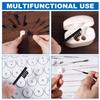 12pcs Hearing Aid Cleaning Kit, Hearing Aid Tubes Cleaning Tools Including Cleaning Brush & Short Vent Cleaner Hearing Amplifier Wire Accessories Supplies for Hearing Aid Users view 4