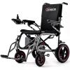 12 Miles Cruise Range ZENBON Electric Wheelchairs for Adults, Lightweight Foldable Powered Wheelchair, Intelligent Motorized Wheelchairs for Seniors,Portable All Terrain Electric Mobility Chair view 1