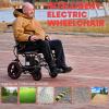 12 Miles Cruise Range ZENBON Electric Wheelchairs for Adults, Lightweight Foldable Powered Wheelchair, Intelligent Motorized Wheelchairs for Seniors,Portable All Terrain Electric Mobility Chair view 2