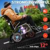 12 Miles Cruise Range ZENBON Electric Wheelchairs for Adults, Lightweight Foldable Powered Wheelchair, Intelligent Motorized Wheelchairs for Seniors,Portable All Terrain Electric Mobility Chair view 4