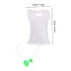 Hoement Portable Shower Bag for Bedridden Patients Water Bag Shower for Convenient Hair Washing Bed for Seniors and Disabled Individuals Easy to Transport and Store view 2
