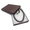 TheDisplayGuys - 25-Pack #53 Cardboard Linen Paper Jewelry Gift Boxes w. Cotton Padding - Brown (5.4" x 3.9" x 1.0") view 2