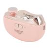 Electric Nail Clipper, 2 Speeds Automatic Nail Clipper with Nail File and Clip StorageUSB Rechargeable Safety Fingernail Trimmer for Baby Adult Seniors (Pink) view 1