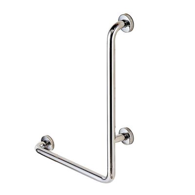 Grab Bars Handle Safety Support Hand Rails, Bathtub Grab Bar L-shaped Bathroom Handrail,Stainless Steel Safety Support Handle,Wall Mounted Anti-Slip Barrier Railings Handicapped Elderly (50x70 Cm)