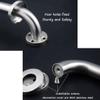 Grab Bars Handle Safety Support Hand Rails, Bathtub Grab Bar L-shaped Bathroom Handrail,Stainless Steel Safety Support Handle,Wall Mounted Anti-Slip Barrier Railings Handicapped Elderly (50x70 Cm) view 3