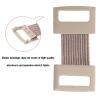 100 Pcs Stretchable Ace Bandage Clips, Elastic Bandage Clips, Reusable Bandage Wrap Clips, Stretch Metal Clasps for Fixing Various Bandages and Gauze (Skin Color) view 4
