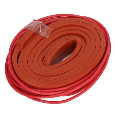 Silicone Heating Belt, Pipe Heat Tape 15x1000mm 40w Flexible Waterproof and Insulation Heat Tape For Water Pipes, For Oil Pipe and Engine Heating (DC24V)