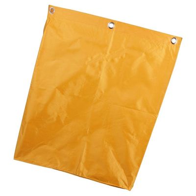 NineLife Basics Cleaning -Waterproof Thick Nylon Replacement Bag 35 Gallons Yellow for Hotel