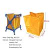 NineLife Basics Cleaning -Waterproof Thick Nylon Replacement Bag 35 Gallons Yellow for Hotel view 2