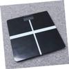 Anneome Glass Platform Electronic for Home Weight Body Weight Health High Precision LCD Display Black view 2