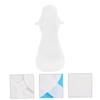 Anneome 2pcs Soft Cotton Reusable Sanitary Napkin Pads Washable Travel Panty Liners for Women view 2
