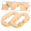 Anneome 2pcs Portable Double Roller Back Massage Tool for Muscle Relief Self Massage Device for Neck Shoulders and Back Stretching Improves Blood Flow and Reduces Pain view 3