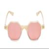 Calabria R786M FL-41 Reading Glasses +2.25 Tan Crystal Pink Migraine FL41 Fluorescent Light Sensitivity Photophobia Readers view 2