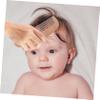 COOLHIYA 1set Brush and Comb Set Newborn Grooming Kit Bristle Hair Brush and Bathing Comb for Gentle Care and Deep Cleaning view 4