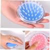 Beatifufu 3pcs Hair Scalp Brushes Pink Shampoo Brushes for Scalp Care Hair Cleaning Dandruff Massage Gentle Exfoliation view 4
