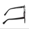 Calabria Hexagonal Blue Light Blocking Reading Glasses with Clear Lenses Black | Retro Geometric Frame | Computer Reading Glasses | Magnification 4.50x view 3