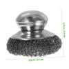 Hoement Stainless Steel Pot Brush Kitchen Scrub Brush for Cleaning Dishes Dish Scrubber Kitchen Scrubber view 2
