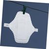 COOLHIYA 3pcs Reusable Menstrual Pads Washable Cotton Rounds for Women Thin Sanitary Napkin Belt view 3