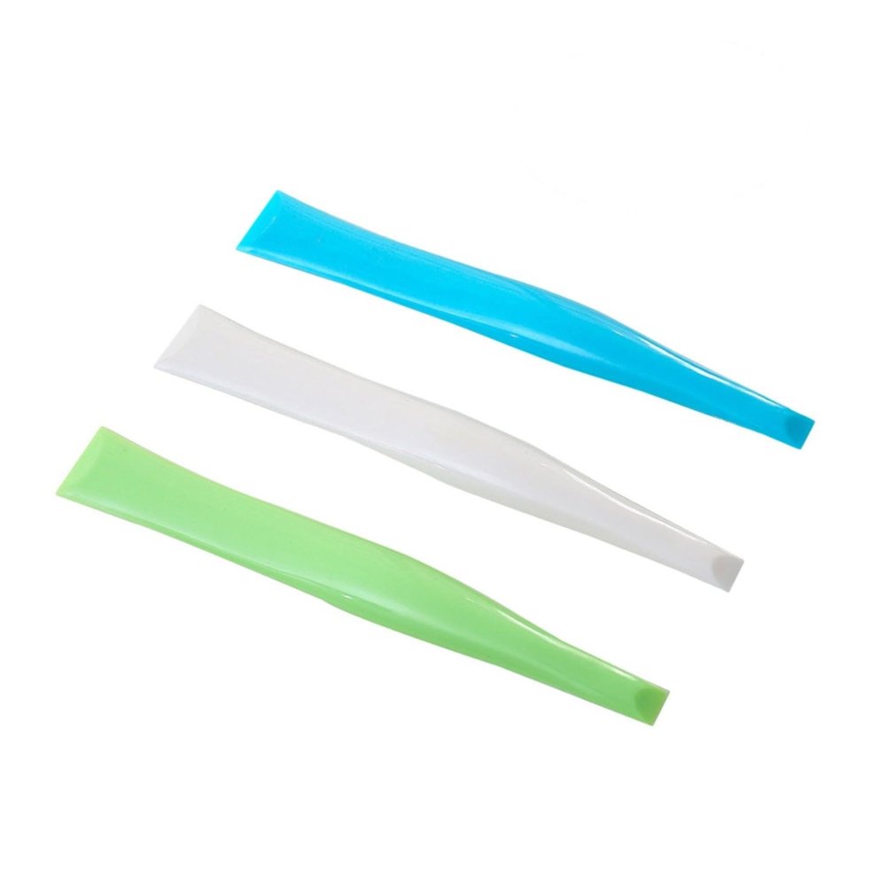 OKUMEYR 10pcs Double-headed Kitchen Scraper for Gas Stove Cleaning Versatile Non-scratch Decontamination Tool Colors for Removing Stubborn Stains and Dirt