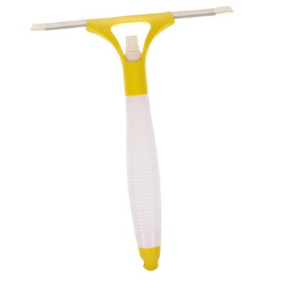 Outanaya Microfiber Window Squeegee Cleaner Spray Mop for Glass Cleaning Shower Scrubber and Squeegee Kit Random Color
