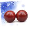 ORFOFE 2pcs Handball Massager Wooden Exercise Ball for Back Hand Massage Roller for Circulation view 2