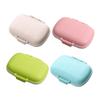 BCOATH 4pcs Portable Medicine Organizer for Travel Compact Pill Holder with Sealing Function for Vitamins and Supplements Outdoor Medicine Storage view 1