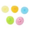 BCOATH Scalp Scrubbers 5 Pack Silicone Baby Hair Brush Scalp Massage Comb for Baby Cradle Cap Soft Gentle for No Harm view 1