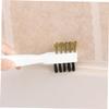 FOYTOKI Heavy Duty Pot Bottom Descaling Brush Round Scrub Brush for Stove Cleaner for Cleaning Gas Stove Cooktop Seam view 2