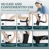 ZXMOBY Urinary Drainage Bag Cover,Catheter Stabilization Device,Catheter Sleeve Urine Leg Bag Holder,Catheter Supplies,Catheter Bag Covers, Soft Diving Fabric, 2 Count,Recommended for Urologists view 2
