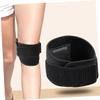 IWOWHERO 2pcs Adjustable Knee Brace Strap for Sports Compression Support for Patellar Stabilization Knee Protector Strap for Running and Fitness Black view 2
