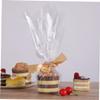 HAPINARY 2rolls Wrapping Cellophane Flower Wrap Flower Packing Film Smooth Surface Wrapper Accessory Versatile for Birthday Banquet view 4