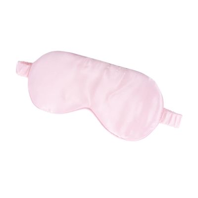 HAPINARY Natural Silk Eye Mask Adjustable Strap Comfortable Blindfold for Sleep Travel and Naps for Men Women and Teens