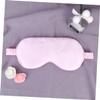 HAPINARY Natural Silk Eye Mask Adjustable Strap Comfortable Blindfold for Sleep Travel and Naps for Men Women and Teens view 2