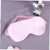 HAPINARY Natural Silk Eye Mask Adjustable Strap Comfortable Blindfold for Sleep Travel and Naps for Men Women and Teens view 3