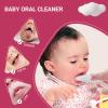 SOFYFINE 120 PCS Baby Tongue Cleaner for Newborn, Oral Finger Dry Wipes for Infant, Disposable Toddler Mouth Toothbrush for 0-24 Months view 3