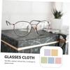 COOLHIYA 50pcs Microfiber Eyeglass Cleaning Cloths Lint Lens for Glasses Screens and Electronics view 3