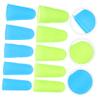 SEWOART 10pcs Silicone Finger Protective Covers Non-Slip Anti-scalding Sleeves for Comfortable Work Use Lightweight Design Blue and Green for Men and Women view 4
