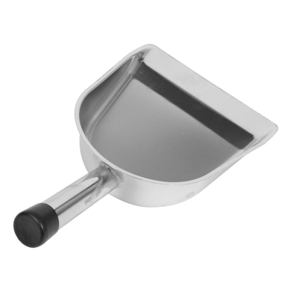 COOLHIYA Ergonomic Handle Desktop Dustpan Heavy Duty Broom Handheld Cleaning Shovel Portable Trash Shovel Office Garbage