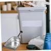 COOLHIYA Ergonomic Handle Desktop Dustpan Heavy Duty Broom Handheld Cleaning Shovel Portable Trash Shovel Office Garbage view 4