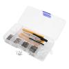 COOLHIYA Eyeglasses Repair Kit Screws and Nuts Tool for Quick Repairs of Glasses and Sunglasses Convenient and Compact Eyewear Maintenance view 1