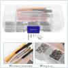 COOLHIYA Eyeglasses Repair Kit Screws and Nuts Tool for Quick Repairs of Glasses and Sunglasses Convenient and Compact Eyewear Maintenance view 3