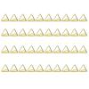 Stylish Name Card Holders For Anniversary Party Wedding Party Name Card Holder Triangle Shape Place Setting Holder view 1