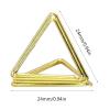 Stylish Name Card Holders For Anniversary Party Wedding Party Name Card Holder Triangle Shape Place Setting Holder view 4