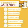 AshaPops Turmeric Garlic Flavored Popped Water Lily Seeds, 1 oz (Pack of 6) - Gluten-Free, Vegan, Paleo, Nut-Free, Corn-Free, Soy-Free, Non-GMO, Delicious Plant-Based Crunchy Snack view 3